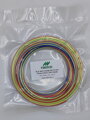 Vzorek PLA SILK Tricolor - tří barevný filament 1,75 mm 10 m pro 3D pero