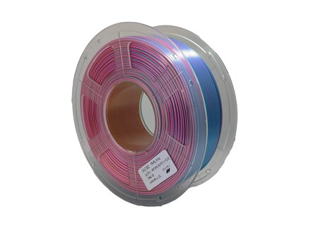 Vzorek Filamenty PLA SILK Tri color 10 m - tří barevný filament