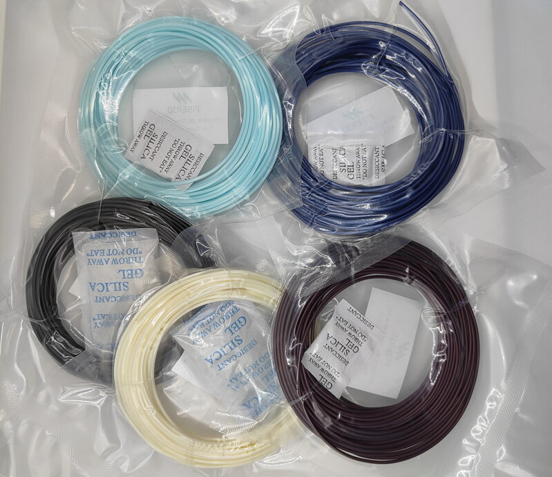 Vzorek TPU Silk 1,75 mm 10 m pro 3D pero Vzorek TPU Silk 1,75 mm 10 m pro 3D pero