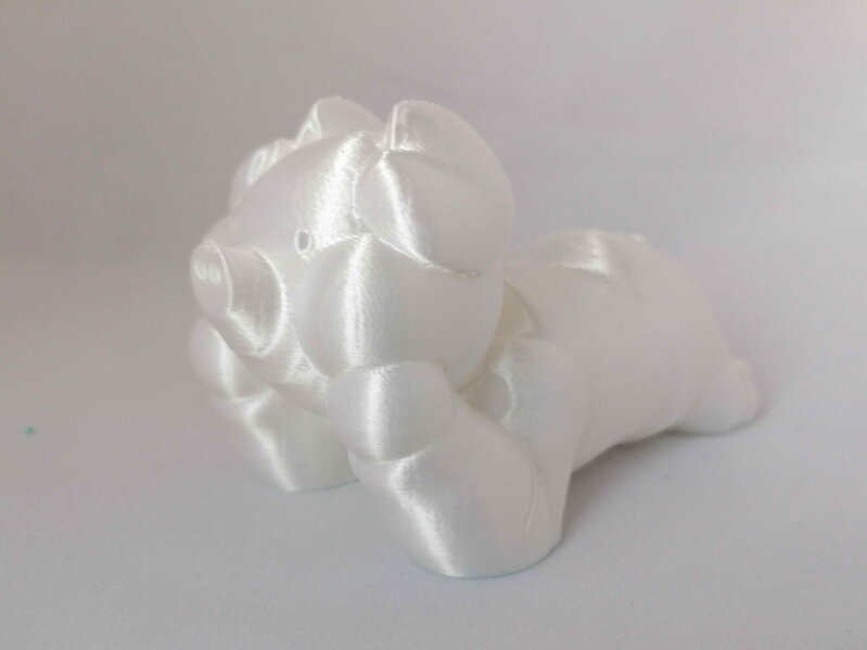Vzorek PLA Silk - hedvábný filament 1,75 mm 10 m
