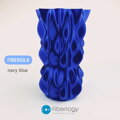 PLA FIBERSILK FILAMENT Dark Blue Metallic 1,75mm Fiberlogy 850g