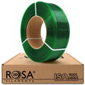 ReFill ROSA3D PETG Standard ZELENÁ TRANSPARENTNÍ 1,75 mm 1 kg