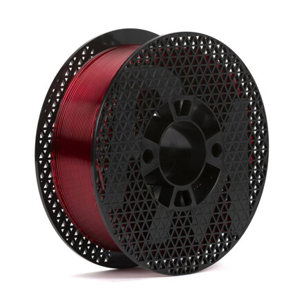FILAMENT-PM PET-G Press string red transparent 1.75 mm 1 kg Filament pm