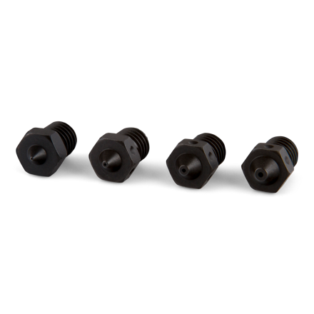 P120 kalená tryska různých velikostí - 4 ks