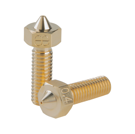 DropEffect XG mosazná M4 závitová tryska 0,4/1,75 mm