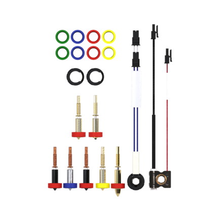 Sada E3D Revo™ Genius kovové topné části - 24V - PT100