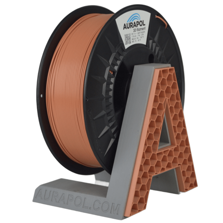 Filament AURAPOL PETG LIGHT TERRACOTTA 1,75 mm 1 kg.