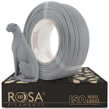 ReFill ROSA3D PLA SPEED MATT ŠEDÁ 1,75 mm 1 kg