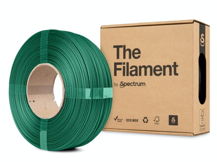 ReFill TheFilament PLA CF ZELENÁ 1,75 mm 1 kg