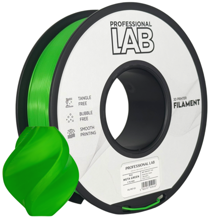 Filament PROFESSIONAL LAB PLA META ZELENÁ 1,75 mm 1 kg