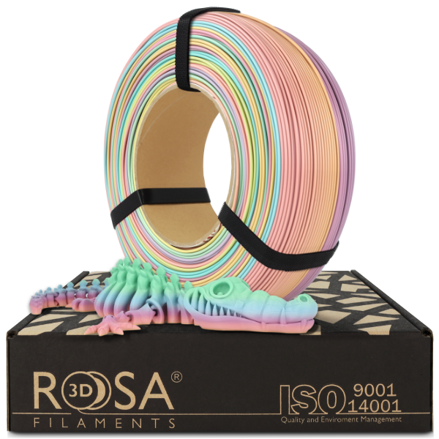 ReFill ROSA3D PLA PASTEL RAINBOW PASTEL 1,75 mm 1 kg