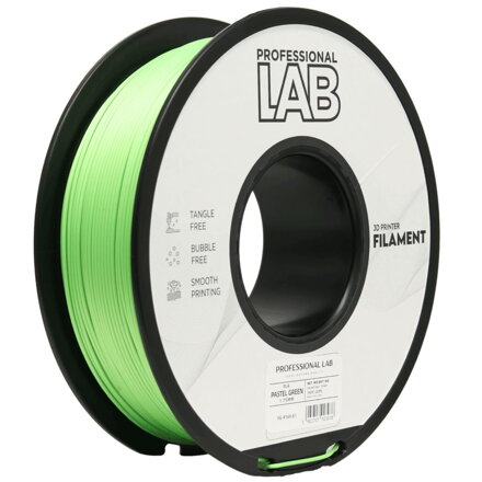 Filament PROFESSIONAL LAB PLA Pastel ZELENÁ 1,75 mm 1 kg