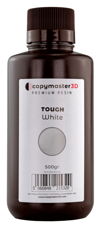 Copymaster3D Houževnatá UV pryskyřice typu ABS - 500 g - Bílá