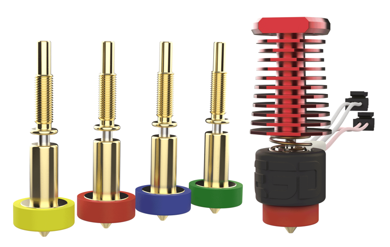 E3D RapidChange Revo™ Voron - 1.75mm, 24V Plně vybavená sada trysek