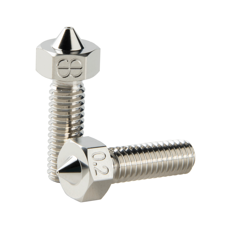 DropEffect XG Pokovená měděná tryska se závitem M4 0,2/1,75 mm