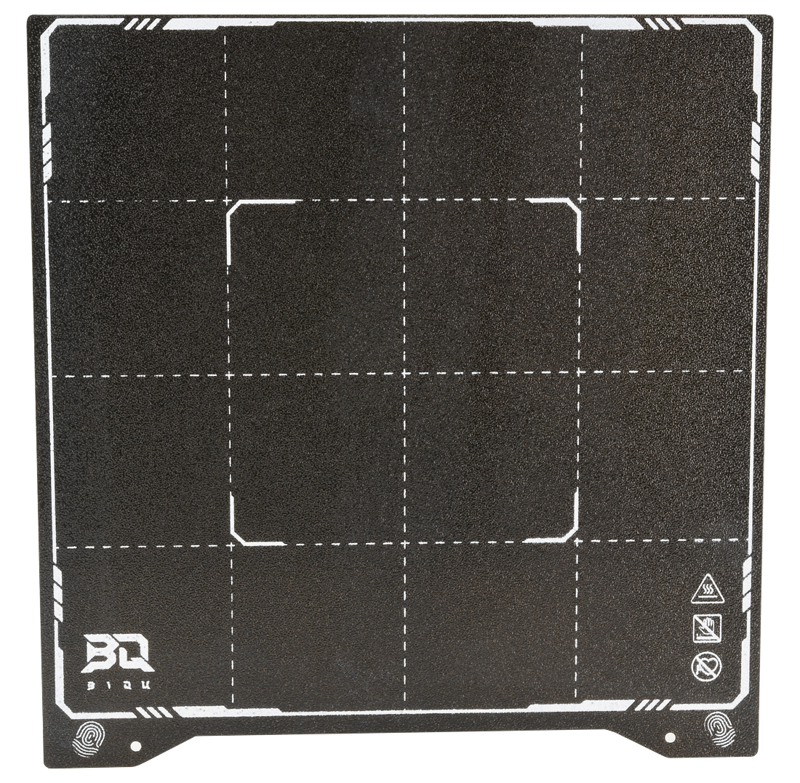 BIQU Hurakan PEI Pružinová ocelová podložka, 235x235x0,3 mm