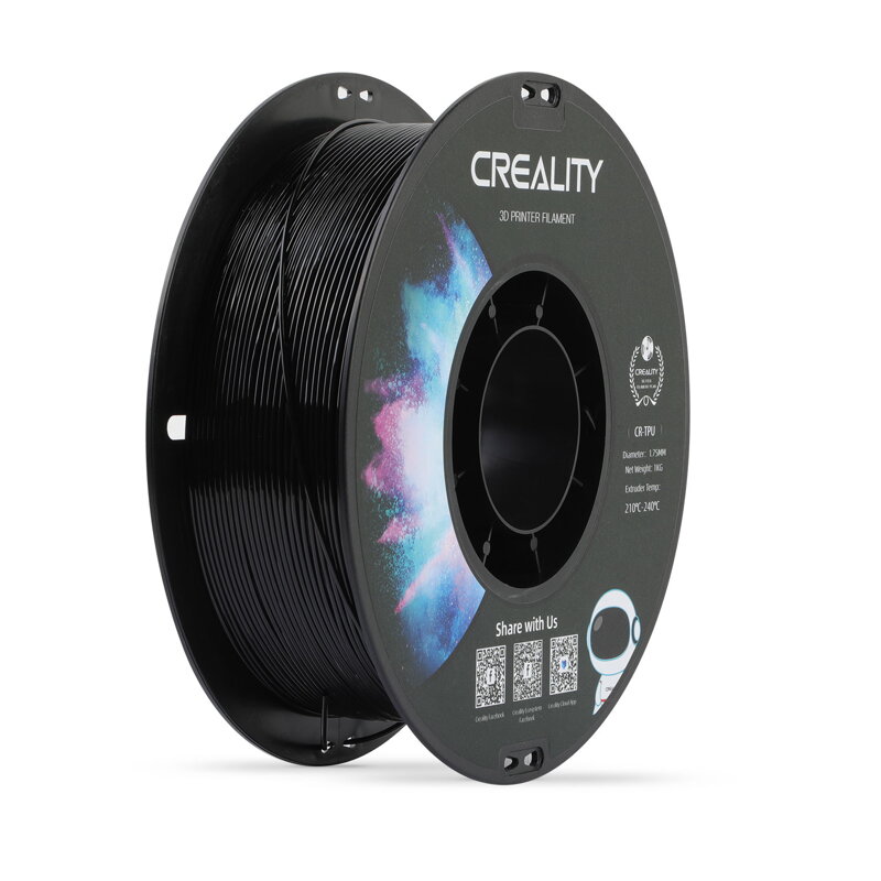 Creality CR-TPU - 1,75mm - 1kg - Černá