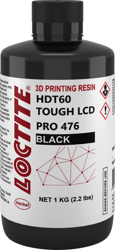 Loctite 3D PRO476 Černá pryskyřice - 1kg