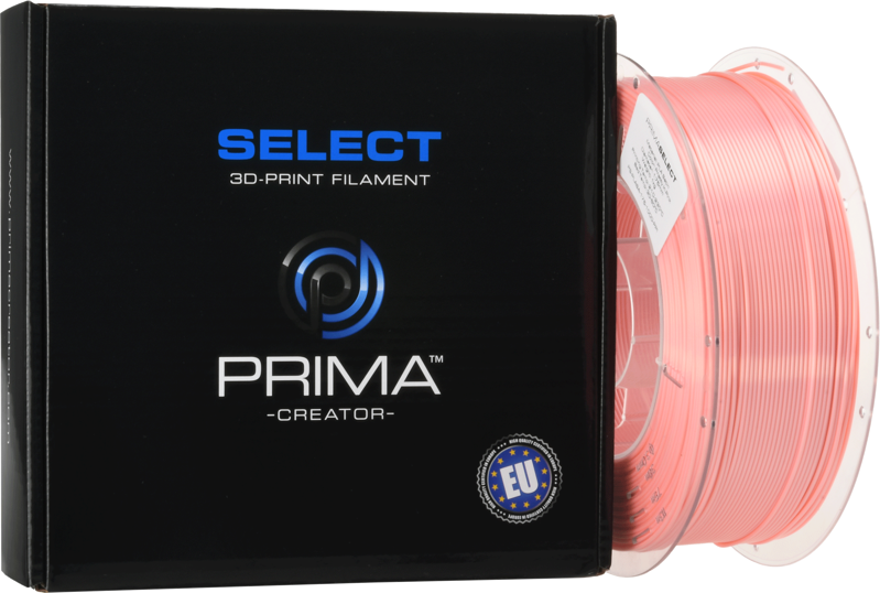 PrimaSelect PLA Satin - rubínově červený - 1.75mm - 1kg