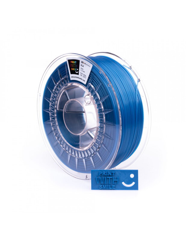 Print with Smile - PLA - 1.75 mm - Metallic Blue - 500 g