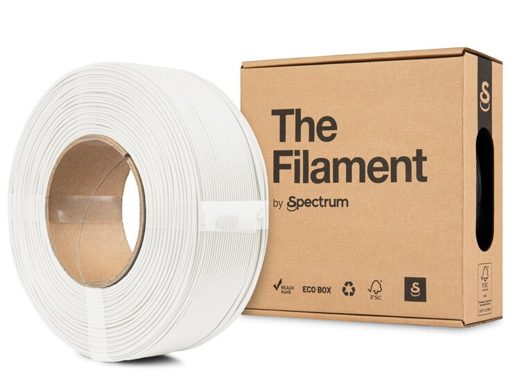 ReFill TheFilament PLA Lite BÍLÁ 1,75 mm 1 kg