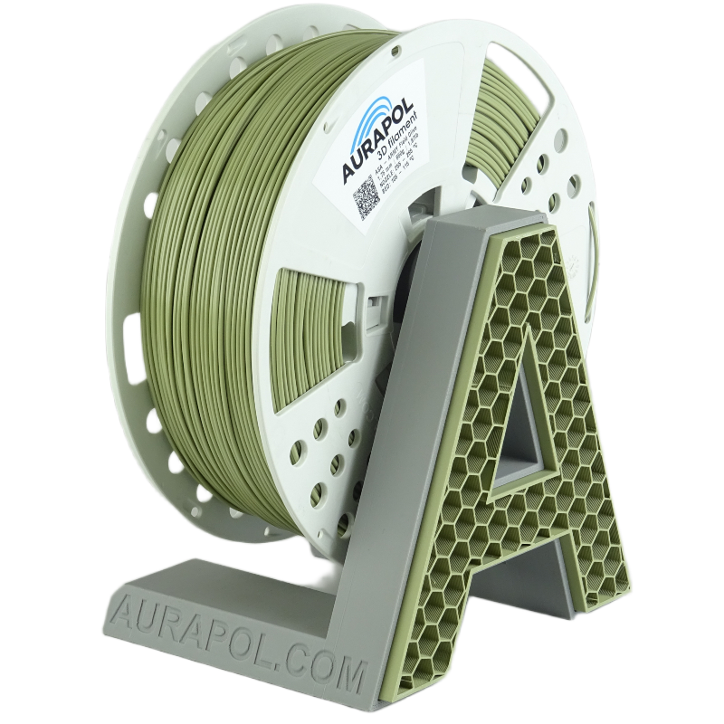 Filament AURAPOL ASA ARMY FIELD OLIVE 1,75 mm 850g.