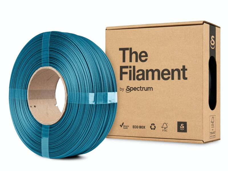 ReFill TheFilament PETG CF MODRÁ 1,75 mm 1 kg