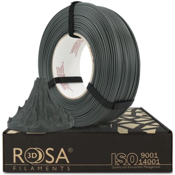 ReFill ROSA3D PLA-CF MATT LAVA GRAY 1,75 mm 1 kg